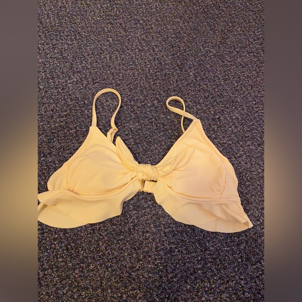Yellow Bikini Top